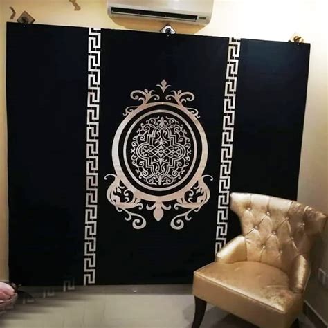versace curtain fabric